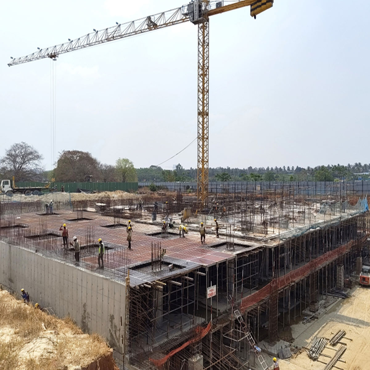 May 7, 2026 Ground Floor Shuttering & Rebar Works In Progress