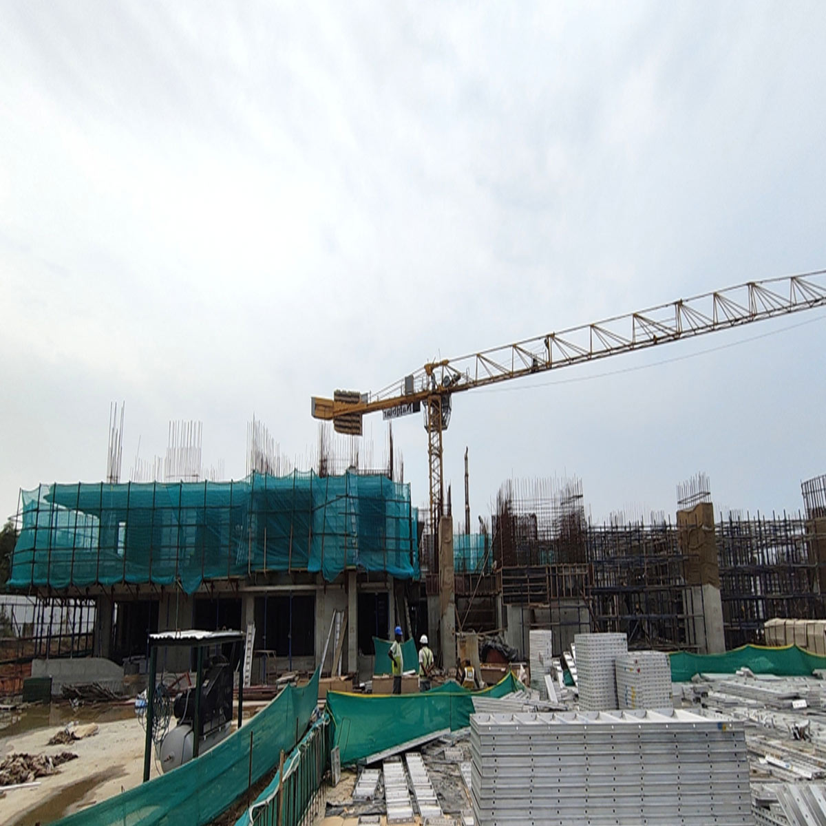 May 7, 2026 POUR 01 1ST TO 2ND FLOOR SHUTTERING WORKS IN PROGRESS