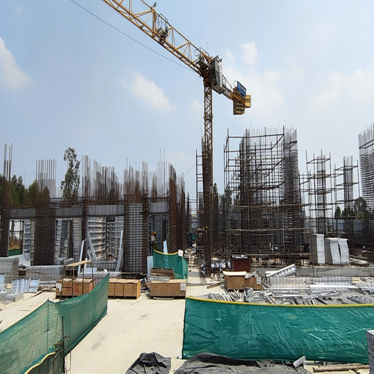 May 7, 2026 POUR-01 GF TO 1ST FLOOR RC WALL SHUTTERING WORKS IN PROGRESS