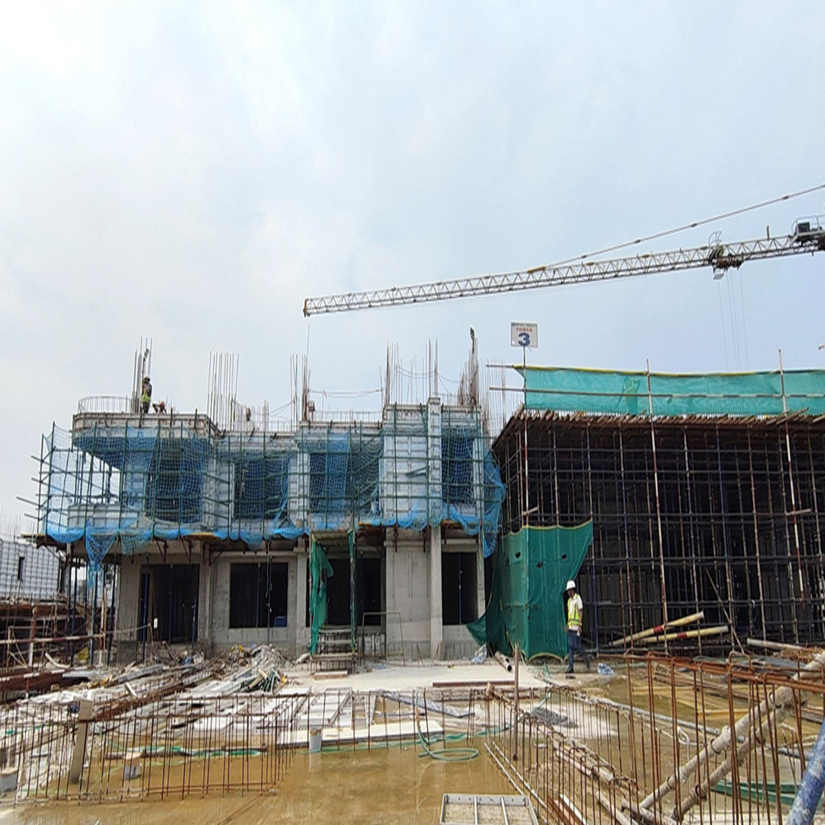 May 7, 2026 POUR-01 1ST TO 2ND FLOOR SHUTTERING WORKS IN PROGRESS