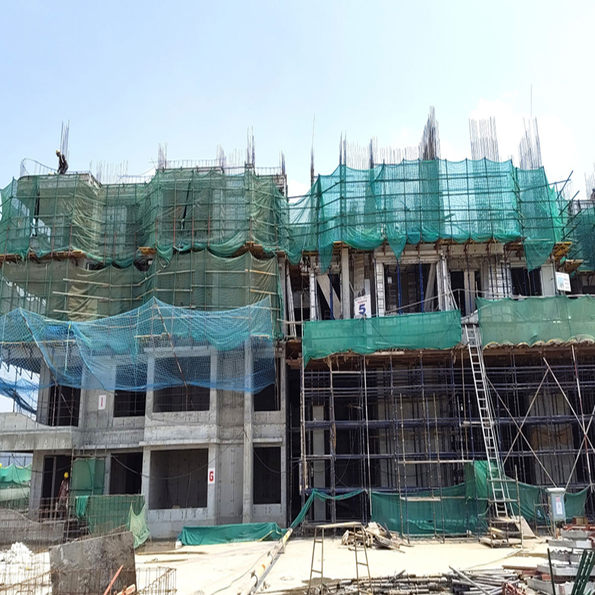 May 7, 2026 POUR-01 4TH FLOOR SLAB CASTED
