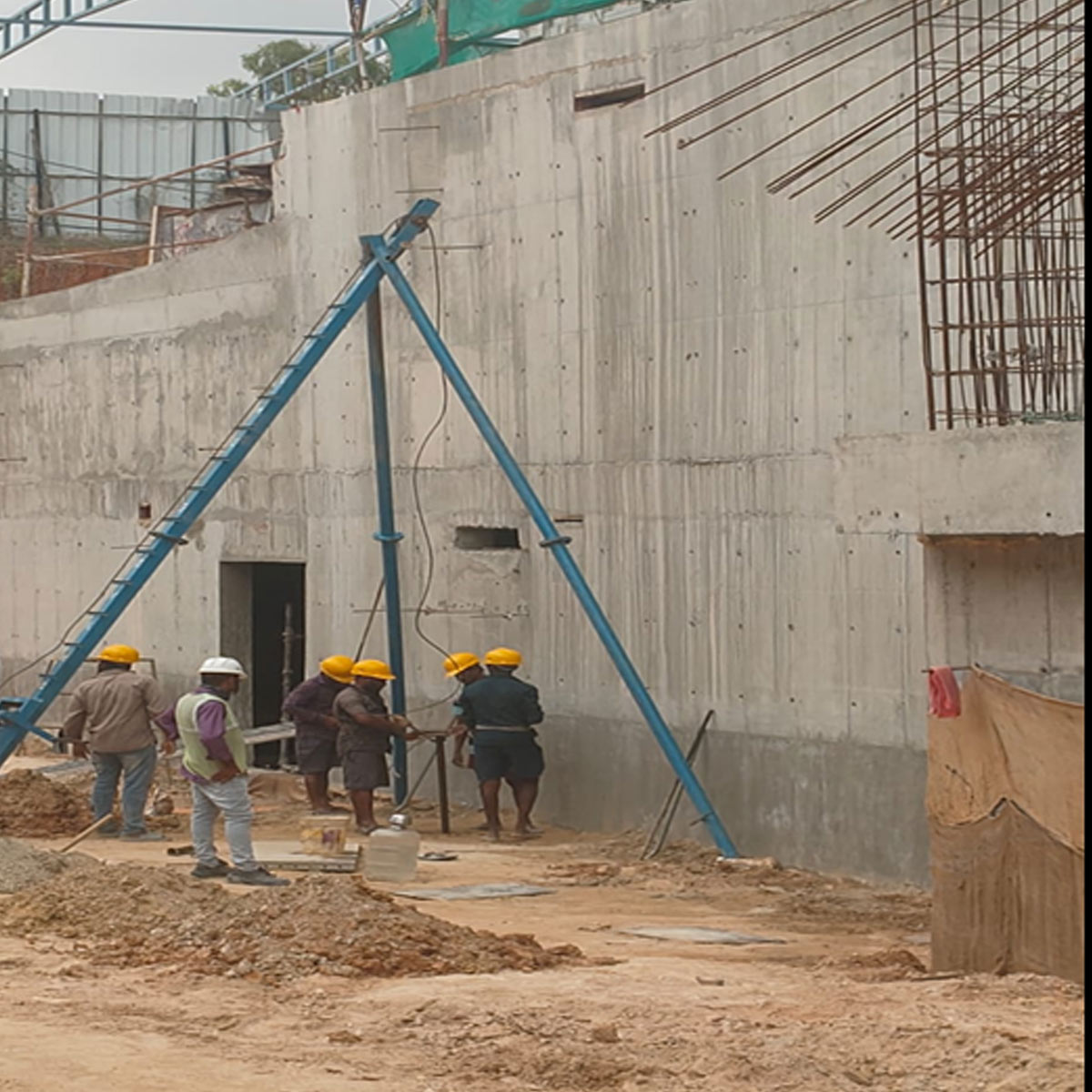 May 7, 2026 Piling Works For Ug Sump Area