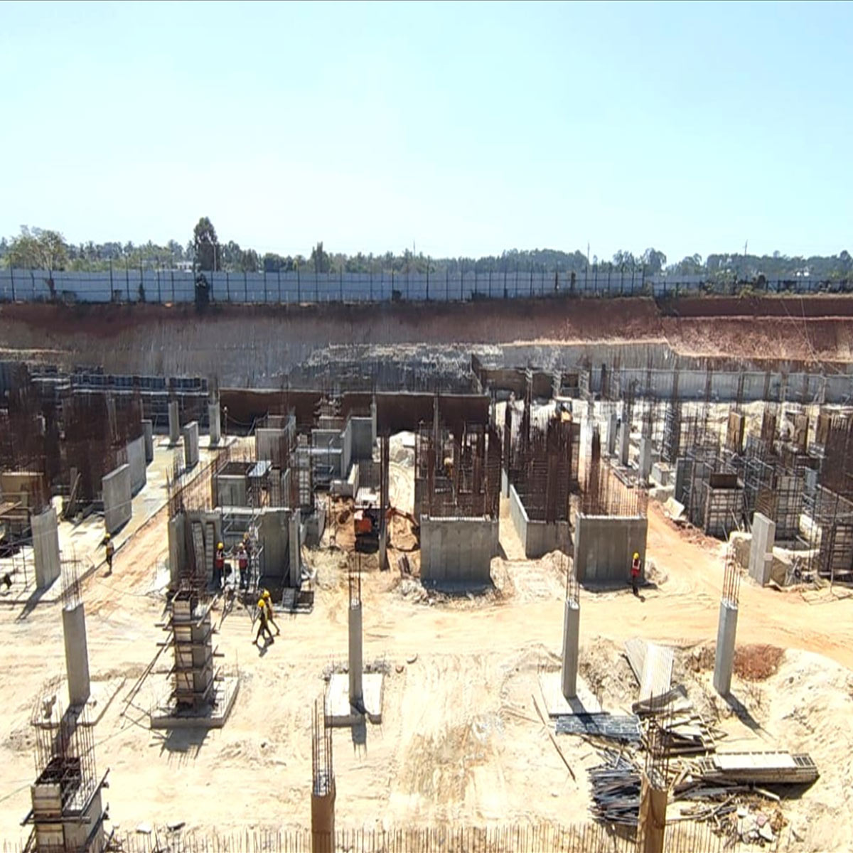 May 7, 2026 TOWER-10 SOIL BACKFILLING & COMPACTION WORKS IN PROGRESS