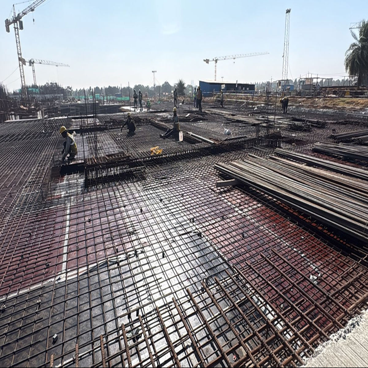 May 7, 2026TOWER-2 NTA GROUND-FLOOR SLAB REBAR WORKS