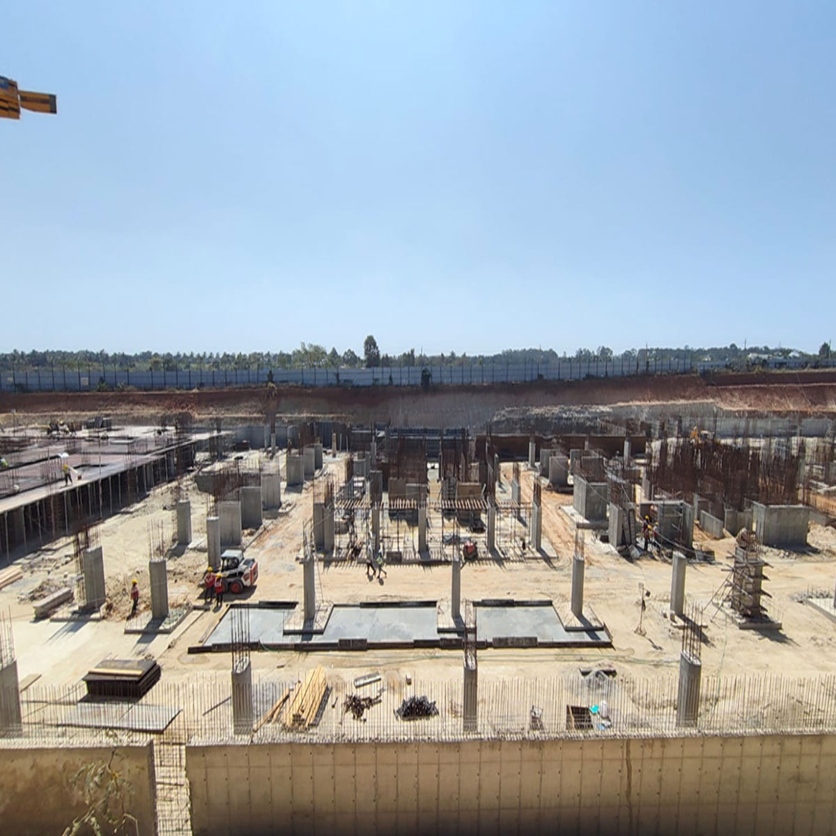 May 7, 2026 Tower-11 Soil Compaction & Grade Slab Pcc Works In-Progress