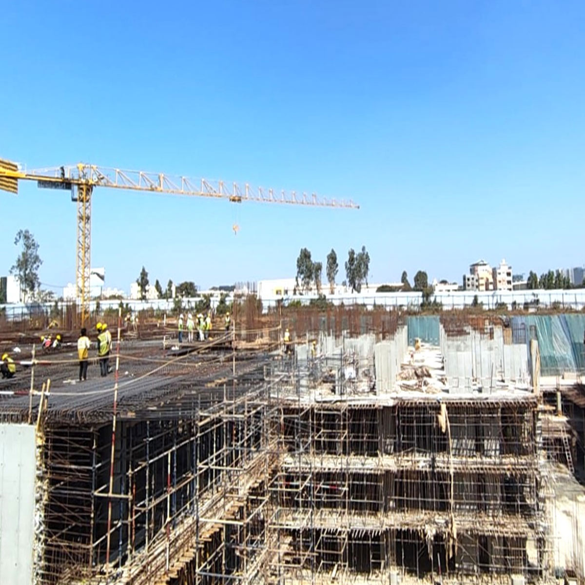 May 7, 2026Tower-2-B1-To-Ground-Floor-Shear-Wall-Casting-Completed